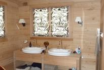 Badzimmer komplett Holz